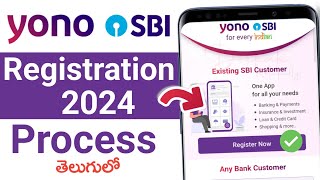 Yono SBI Registration in Telugu 2024  How to Register on Yono Sbi App in Telugu 2024  SBI Yono New [upl. by Oscar]