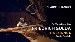 Friedrich Gulda Toccata No 6  Claire Huangci  Presto Possibile Piano as fast as possible [upl. by Rayburn]