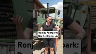 Hoftour bei Ronja der Schlepper Bulldog Traktor shorts hunderthektarheimat [upl. by Klement]