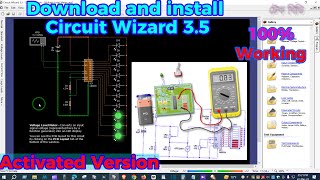 How to download and install circuit wizard 35 Version  Educational demo Version  TechBD [upl. by Sixla]