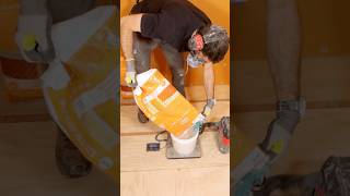 How to Mix Mortar Without Dust  shorts homerepairtutor [upl. by Beasley]