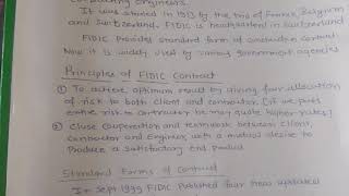 Introduction to FIDIC condition of contract [upl. by Sokul]