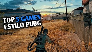 Top 5 Melhores Jogos estilo PUBG para AndroidiOS 2018 Full HD [upl. by Repinuj791]