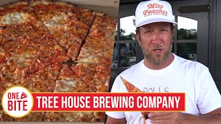 Barstool Pizza Review  Tree House Brewing Company Tewksbury MA [upl. by Basilius322]