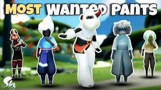 Top 10 Most Wanted Pants In Sky  Sky Cotl  skycotl [upl. by Sonnie474]