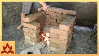 Primitive Technology Fired Clay Bricks [upl. by Nodaj]