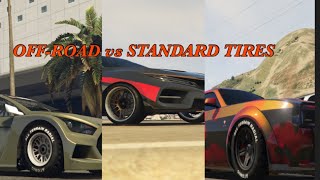 DO TIRES MAKE A DIFFERENCE IN GTA V [upl. by Aydidey530]