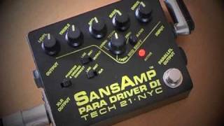 Tech 21 SansAmp PARA DRIVER DI Acoustic guitar [upl. by Amalberga]