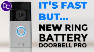 NEW Ring Battery Doorbell Pro Review amp Setup  Its Good But [upl. by Noxas]