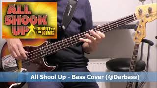 Elvis Presley All Shook Up  Bass Cover 🎧 with bass tabs [upl. by Chucho]