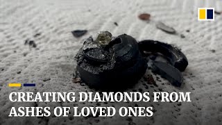 US labs turn cremated loved ones into diamonds as funeral practices shift during Covid19 [upl. by Llenra]