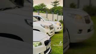 වාහන තියෙන්න හදවතේ 💚 Toyota Land Cruiser Prado  BMW car luxury motivation landcruiser bmw [upl. by Nylaehs204]