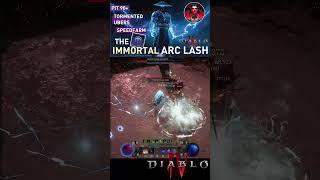 【Immortal ARC LASH】killing Uber Lilith amp Pit 90 effortlessly Full Run Showcase  Diablo 4 Season 4 [upl. by Sualohcin518]