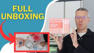 GIRLEARLE Digital Waxing Kit for WomenampMen  Unboxing [upl. by Bucky]