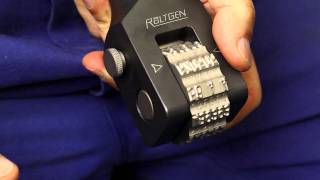 Roeltgen  manually adjustable numbering head [upl. by Aneehc]