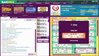 Bet365 Bingo  Game In Play [upl. by Olemrac]