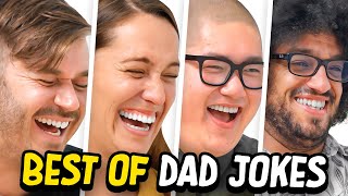 Dad Jokes  Dont laugh Challenge  Best Moments  Raise Your Spirits [upl. by Airdnaid]