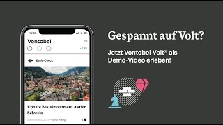 Demovideo Vontobel Volt® [upl. by Beekman]