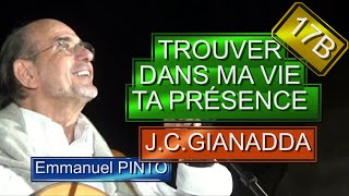 Trouver dans ma vie ta présence  JeanClaude GIANADDA  Instrumental avec les paroles  N°17B [upl. by Latreece]