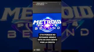 Cesarito Críticas QLS no pudo reaccionar al trailer de Metroid Prime 4 en vivo 😢 [upl. by Chace]