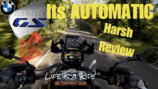 BMW 1300 GS GSA Automatic Shift assist Review Harsh Truths and Honest  BMW 1300 ASA gearbox [upl. by Marasco]