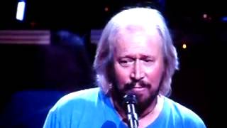 Barry Gibb quotDont Say Goodbyequot 5192014 [upl. by Iruam]