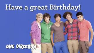 One Direction sings Happy Birthday [upl. by Marlie227]