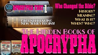 Apocrypha Test Part 1 The Hidden Books of Apocrypha Who Changed the Bible [upl. by Malliw]