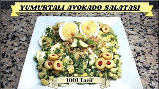 YUMURTALI AVOKADO SALATASI [upl. by Fennell728]