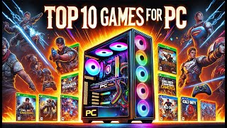 TOP 10 PC Games that You Must Play Before Its Too Late [upl. by Audry458]