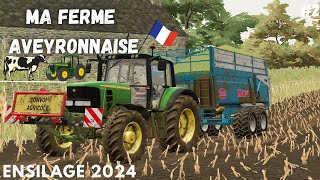 Ma Ferme Aveyronnaise une série timelapse 2 ENSILAGE 2024 [upl. by Merc641]