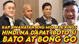 BATO AT BONG GO KAYA GINAWANG SENADOR PARA PROTEKTAHAN SI DIGONG SA EJK KAYA HINDI DAPAT IBOTO [upl. by Olracnaig713]