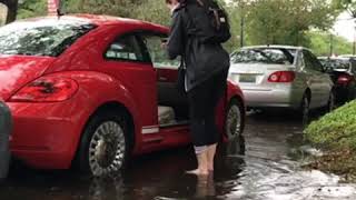 New Orleans street flooding April 25 2019 [upl. by Aneba]