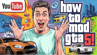 How to Install Basic Mods in GTA 5 StepbyStep Guide  Easy Tutorial [upl. by Wilt139]