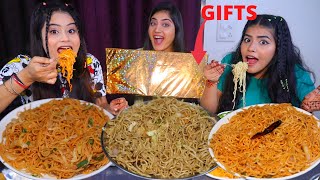 Noodles Challenge Guess the Noodles and Get the Gifts Hakka Noodles Schezwan Noodles etc [upl. by Noiemad6]