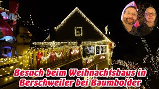 Fotochallenge unserweihnachtsbild2022  Besuch vom Weihnachtshaus Berschweiler mit GregorsWelt [upl. by Rehpotsirahc]