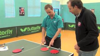 Butterfly Timo Boll Black with Wakaba rubber [upl. by Ker]