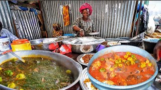 Mouthwatering authentic African street food tour Lomé Togo West Africa 🌍 [upl. by Eedak]