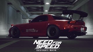 Need for Speed  Tokyo Nights Concept Opening Cinematic Menu UI amp Introduction [upl. by Orravan]