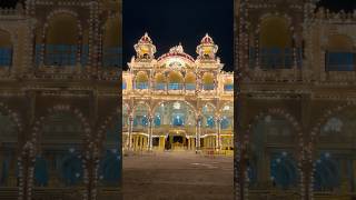 Mysuru palace 2024 youtubeshorts trending mysuru mysurupalace lighting night dasara 2024 [upl. by Lorna566]