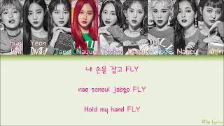 Momoland 모모랜드  Fly Color Coded Lyrics HANROMENG [upl. by Marie]