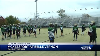 Game of the Week McKeesport vs Belle Vernon [upl. by Snehpets]