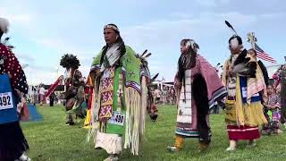 Grand entry Oglala Nation Wacipi Pow Wow 2023 Friday Aug 4th [upl. by Adnaval]