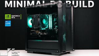 Minimal Gaming PC Build  DeepCool CC360 ARGB Intel i5 14600KF Asus Dual RTX 4060 Ti  Cinematic [upl. by Etteve]