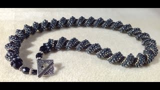 Cellini Spiral  A quotHow to quot video by Bronzepony Beaded Jewelry [upl. by Durwyn]