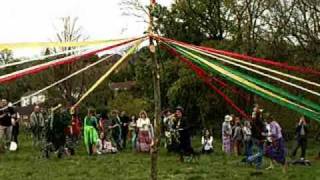 Beltane Maypole Dance Glastonbury 2009 [upl. by Cozmo]