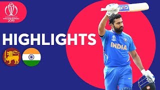 Rohit Breaks Centuries Record In Win  Sri Lanka vs India  Highlights  ICC Cricket World Cup 2019 [upl. by Matta]