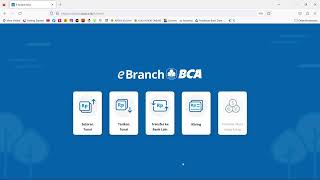 Tutorial Menggunakan EbranchWeb setor tarik kliring BCA [upl. by Tiler]