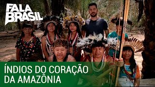 Aldeia indígena da Amazônia recebe turistas e mostra seus costumes [upl. by Esinwahs]