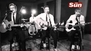 McFly Obviously amp All About You Performance  Biz Session HQ [upl. by Ahsinit]